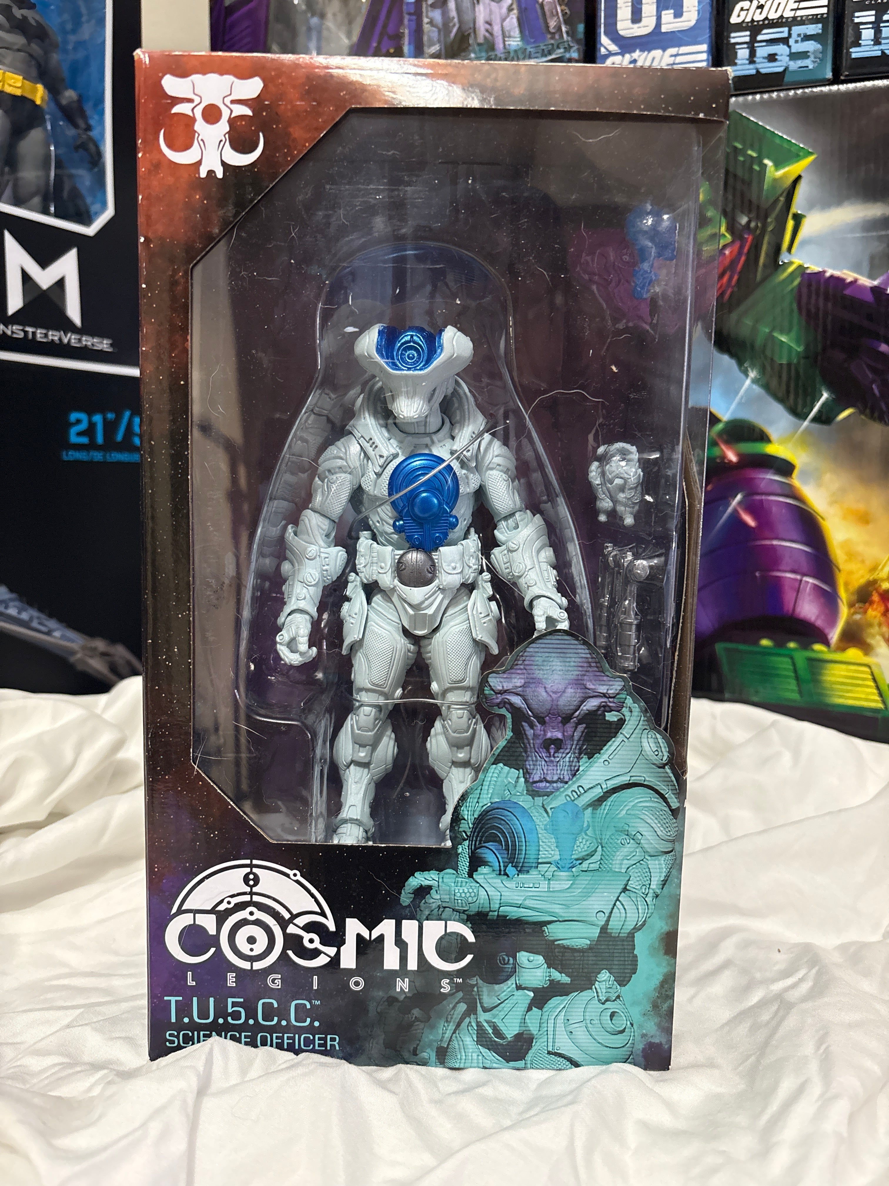Cosmic Legions TU5CC Science Officer Action Figure Four Horsemen Studios NEW Sealed