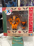 Transformers x Naruto Kurama & Gamakichi Crossover Figure Set Takara Tomy NEW Sealed