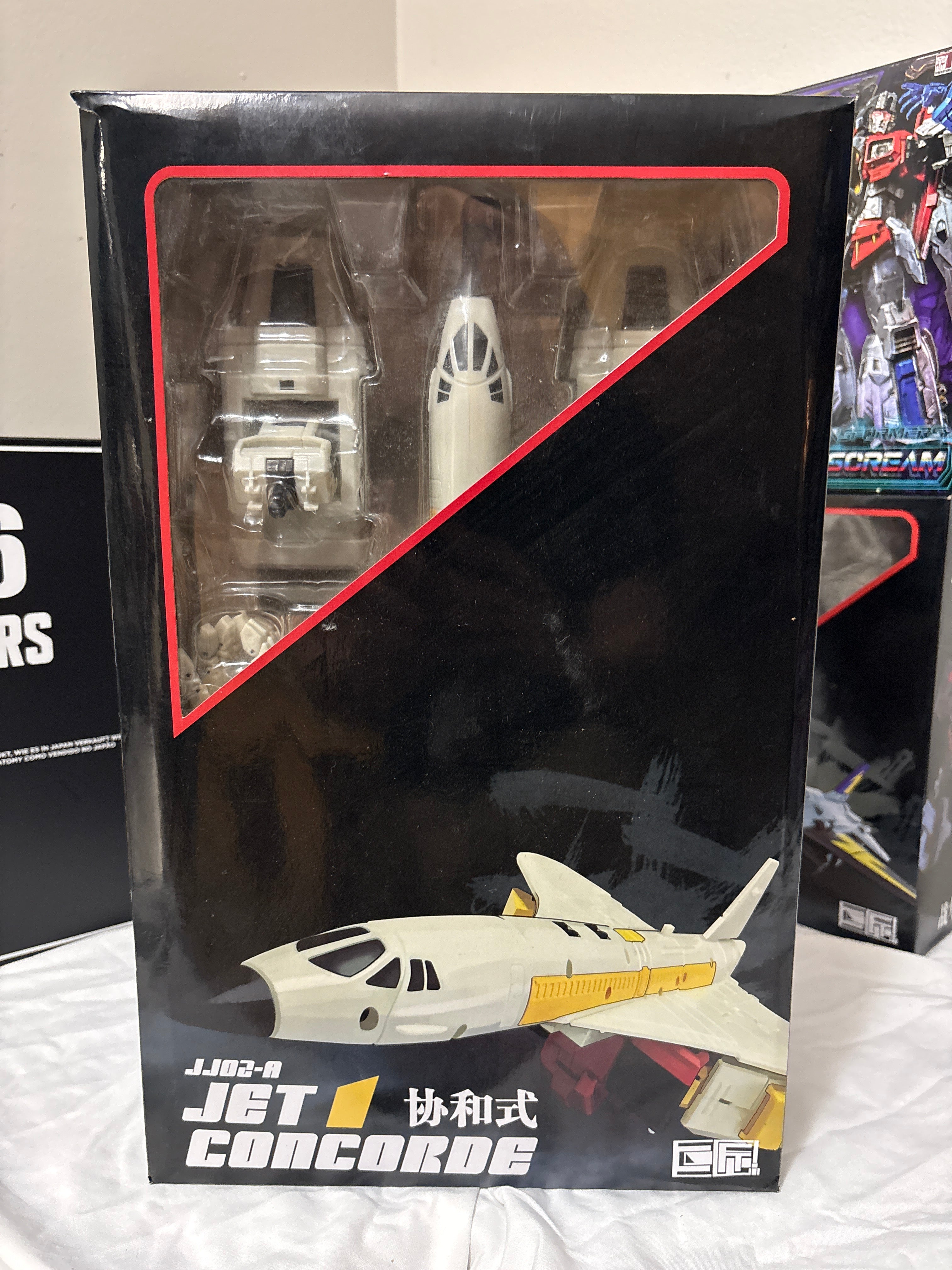 JJ-02A Jet Concorde – Jet Commander Combiner Member | JuJiang Third Party Transformer Figure