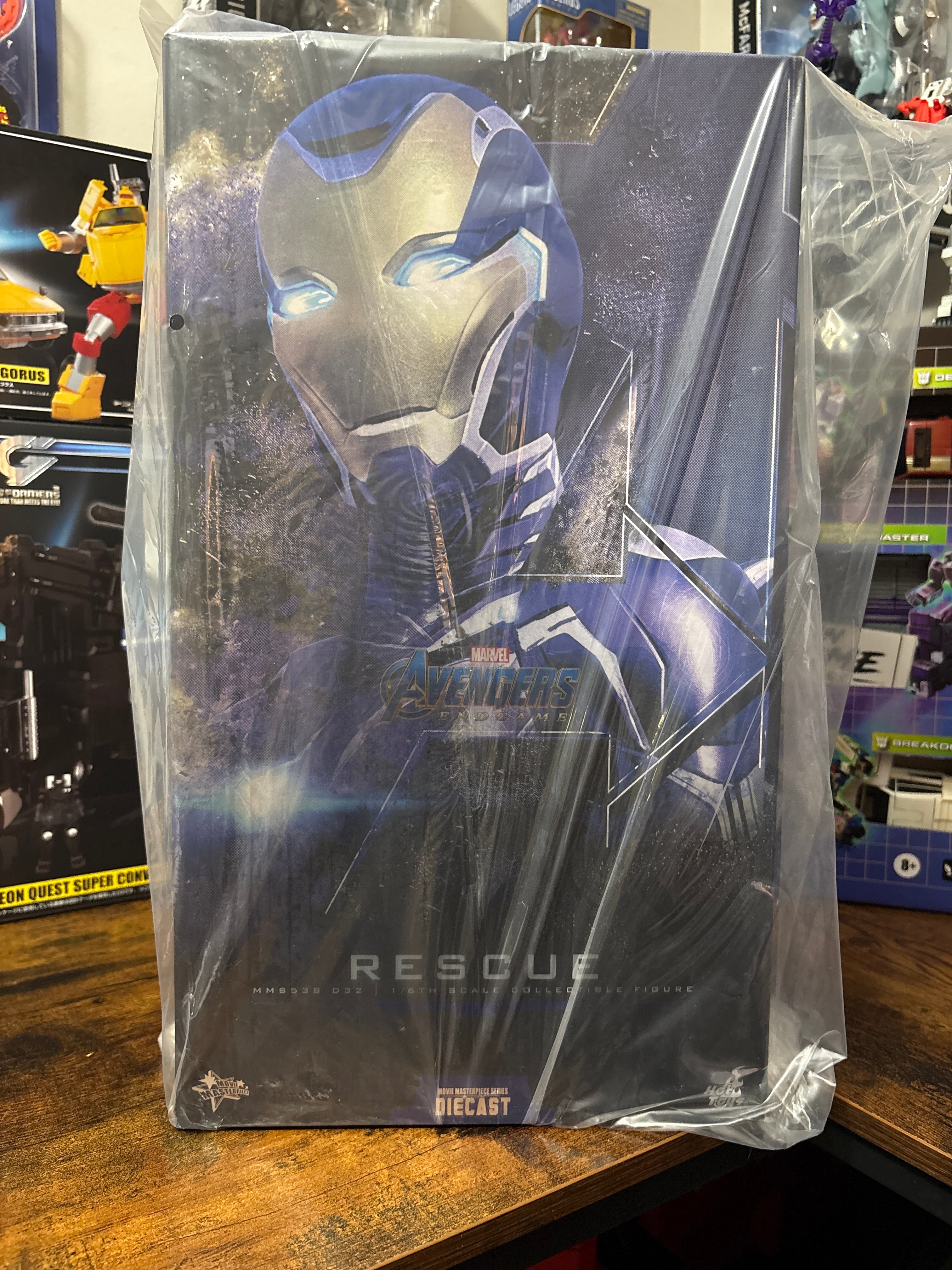 Hot Toys Rescue Diecast Figure MMS538-D32 | Avengers Endgame 1/6 Scale | Complete w/ Original Shipper