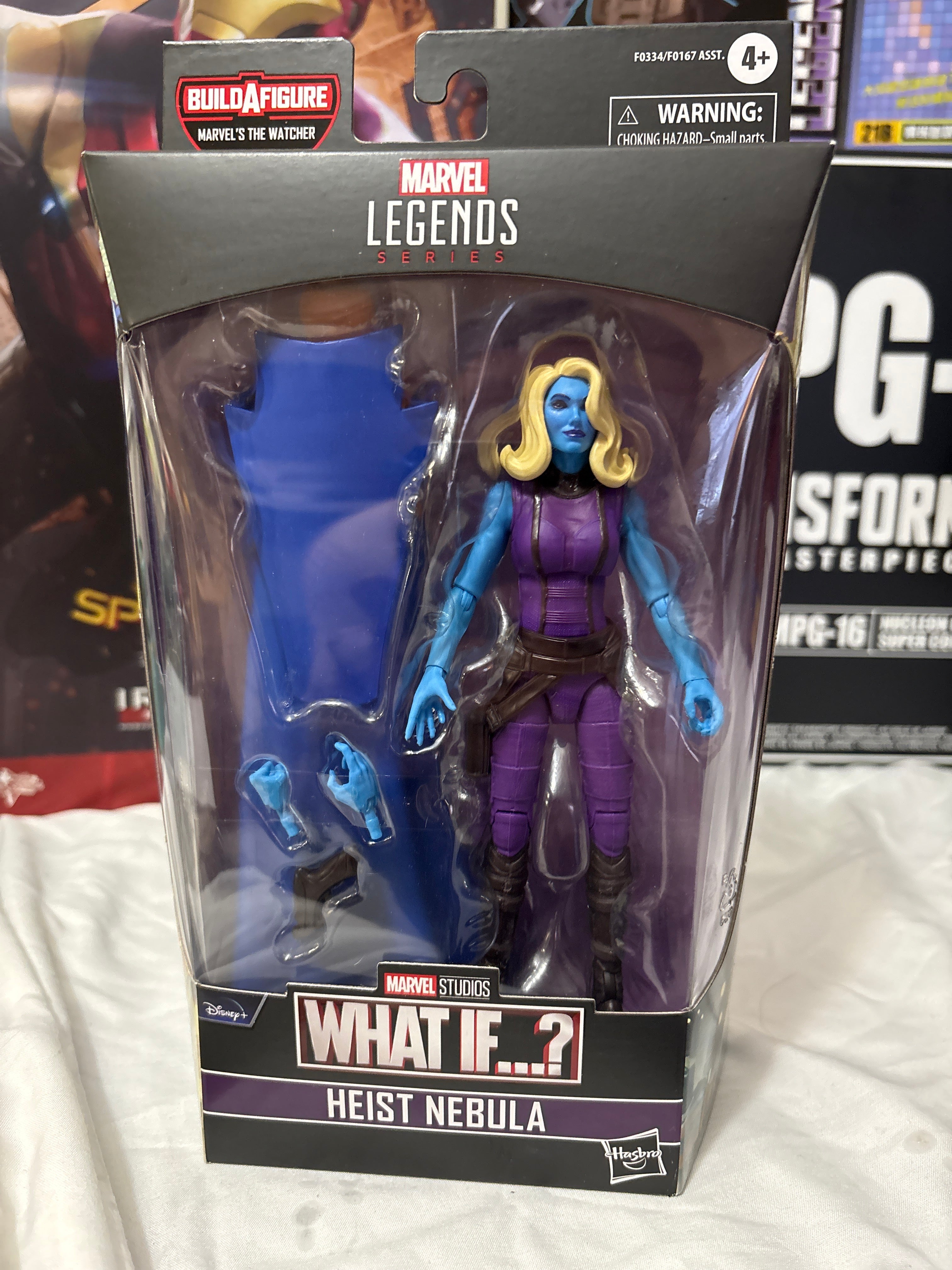 Marvel Legends What If Heist Nebula Figure – Watcher BAF Series – Sealed