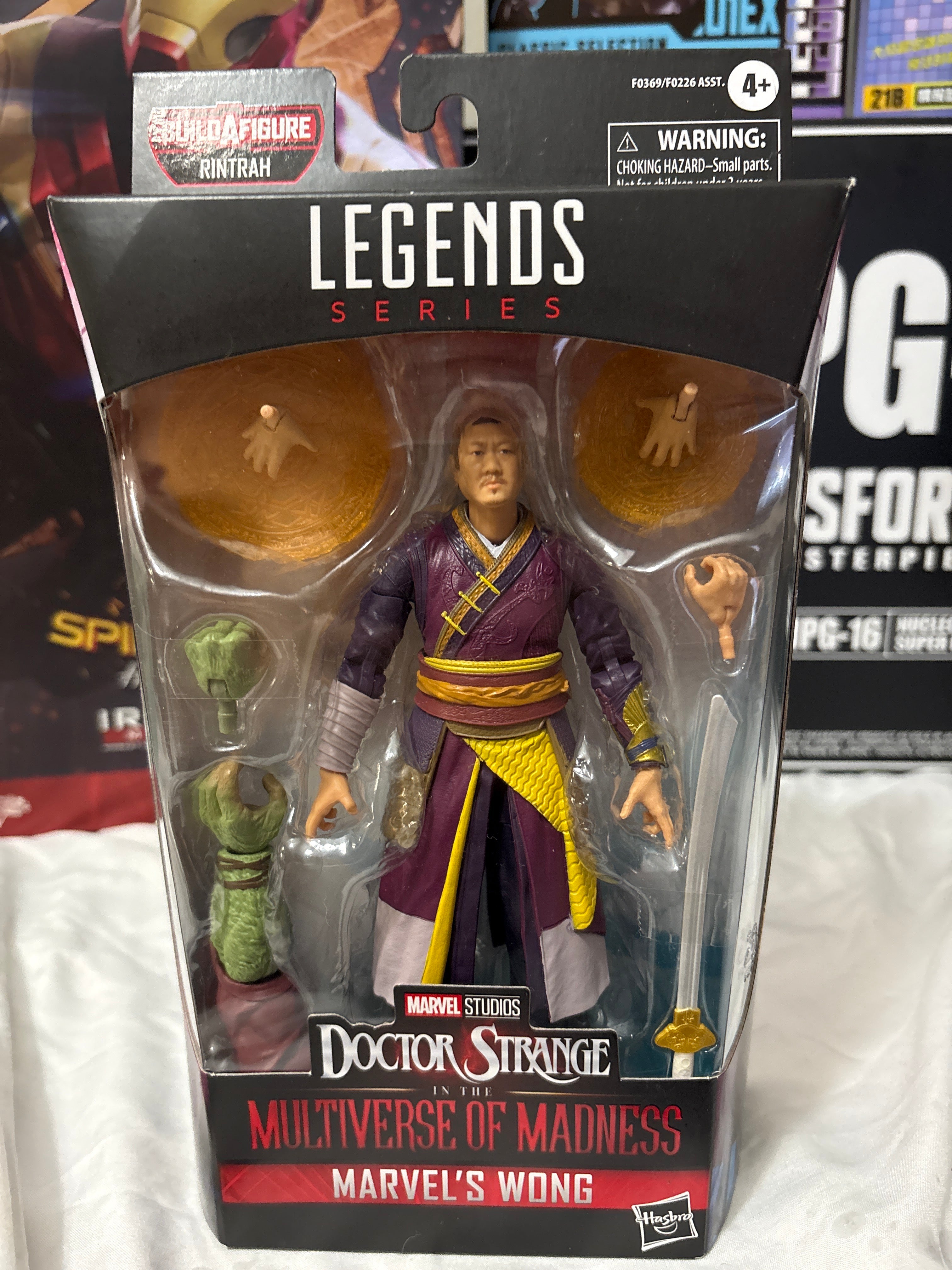Marvel Legends Wong Doctor Strange Multiverse of Madness Rintrah BAF Figure Sealed