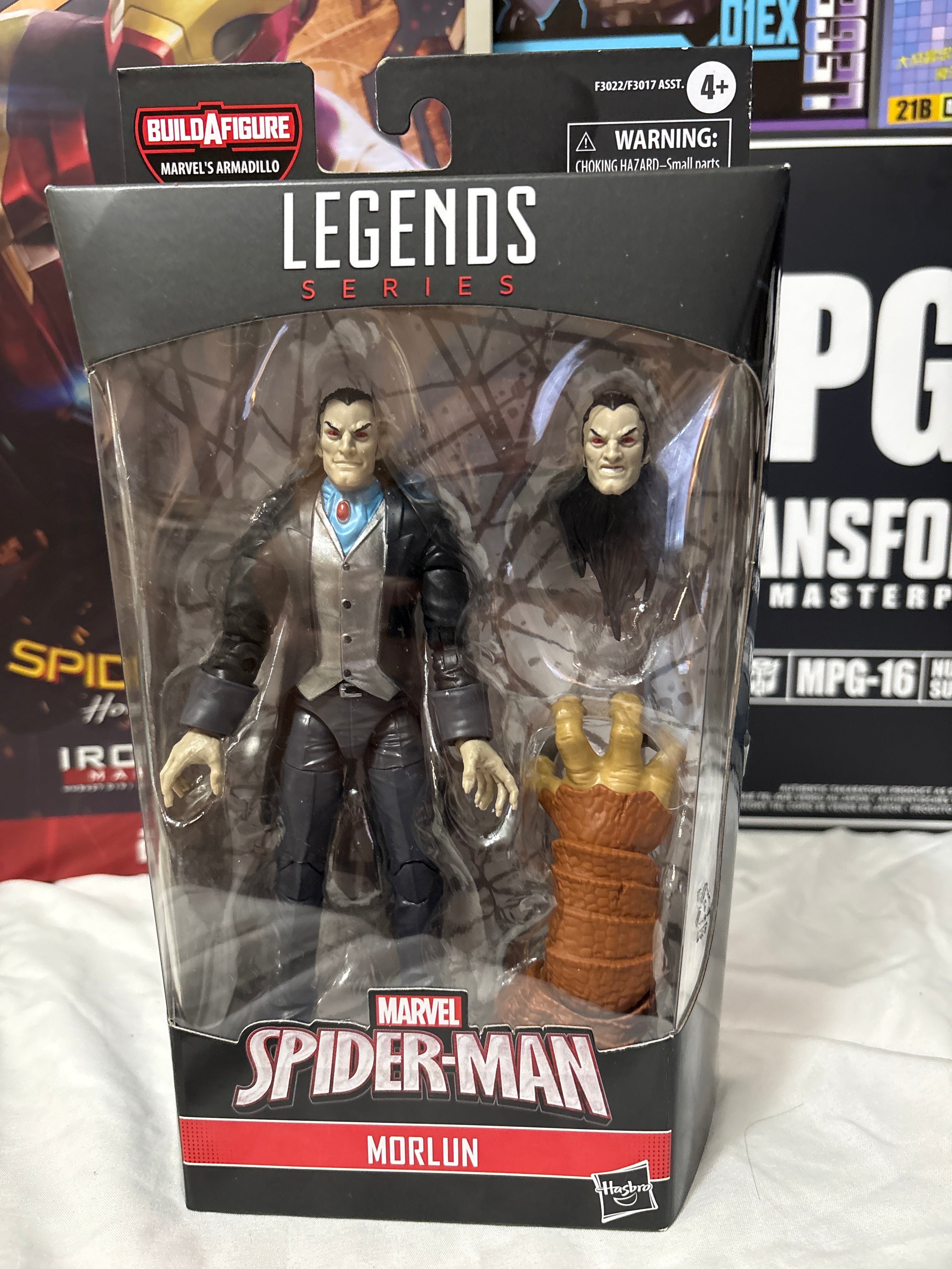Marvel Legends Morlun Spider-Man Armadillo BAF Wave Figure Sealed