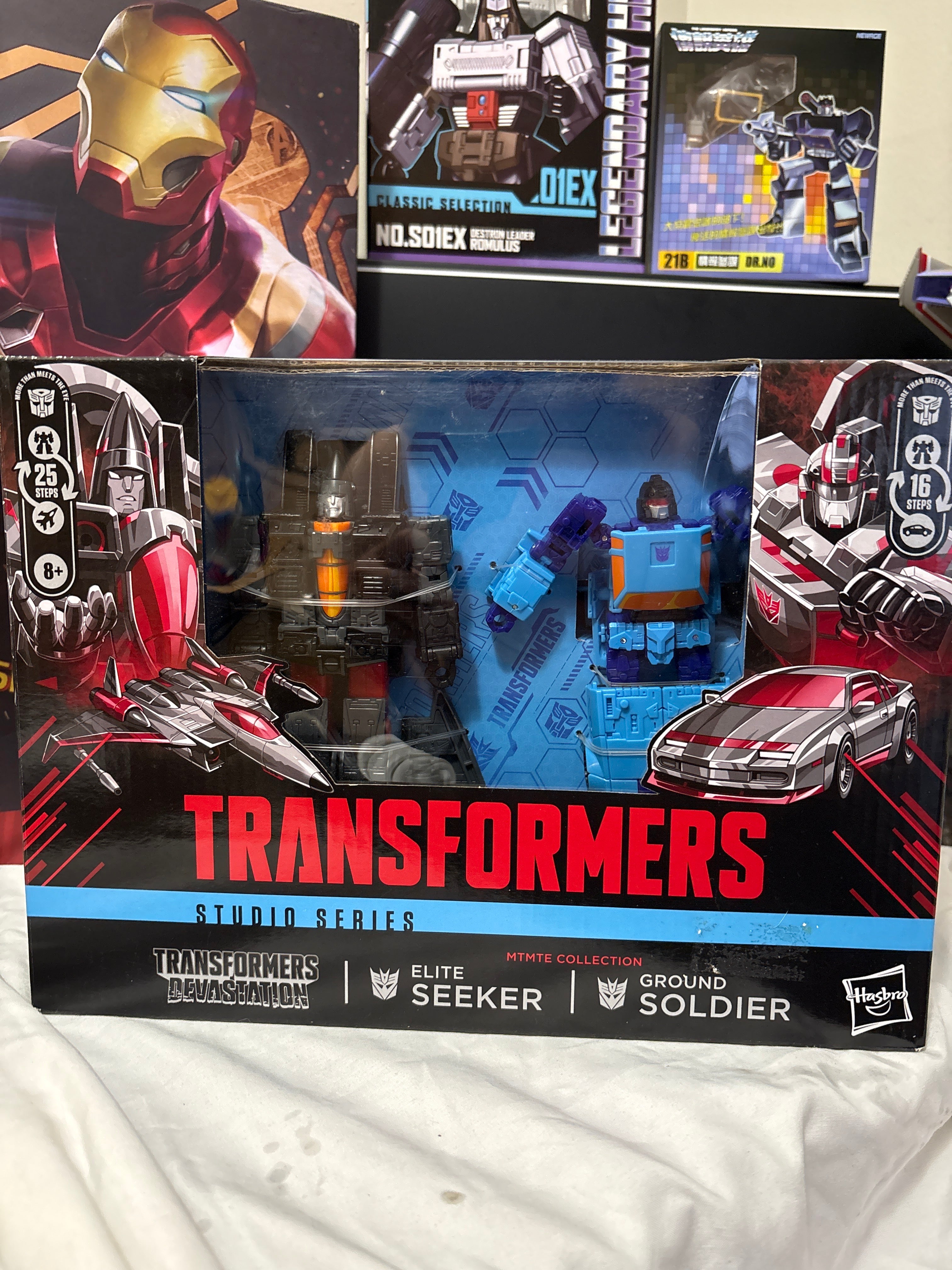 Transformers Studio Series Devastation Elite Seeker & Ground Soldier MTMTE Collection – Hasbro Exclusive