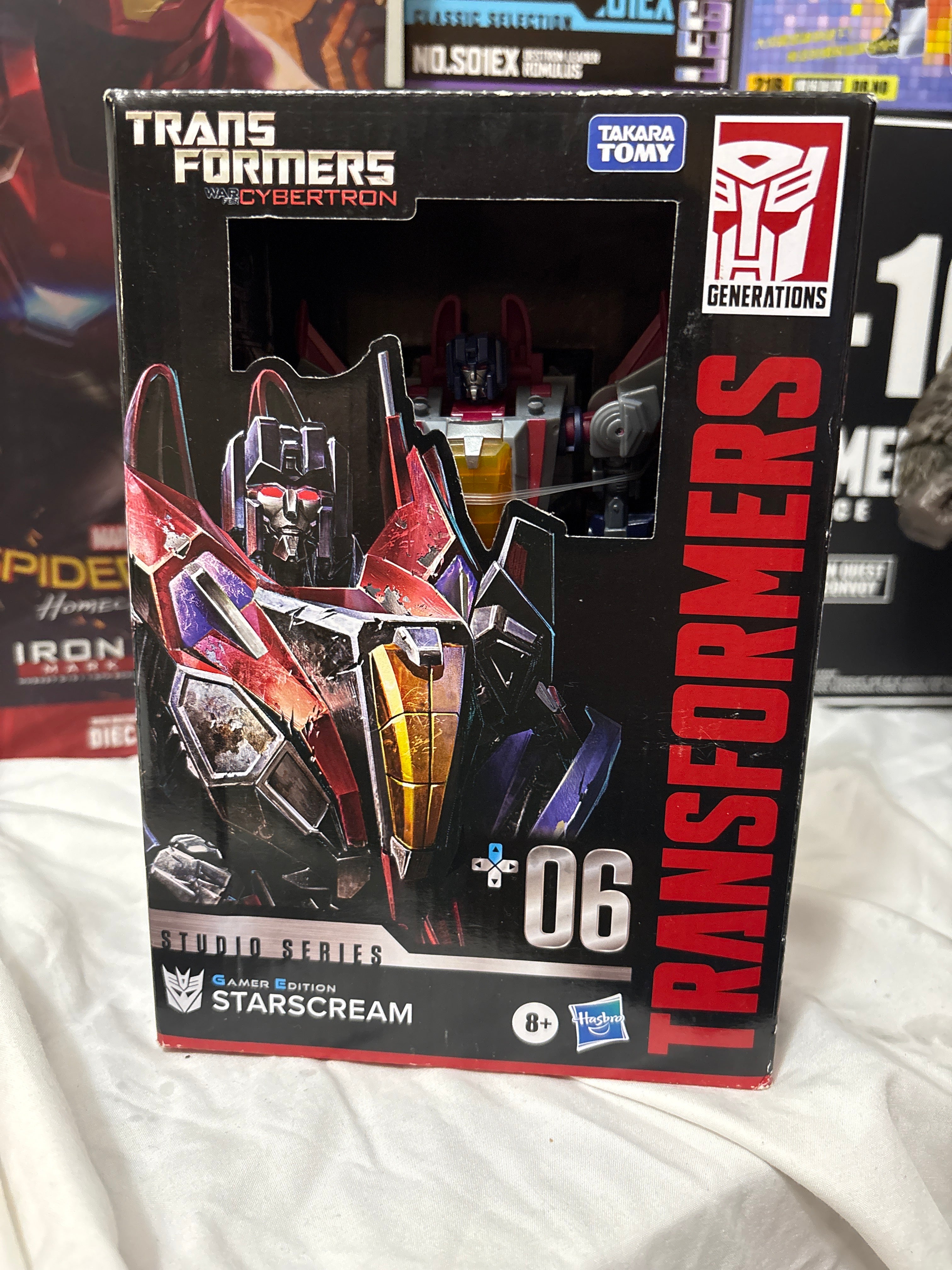 Transformers Studio Series 06 Starscream Gamer Edition War for Cybertron NIB